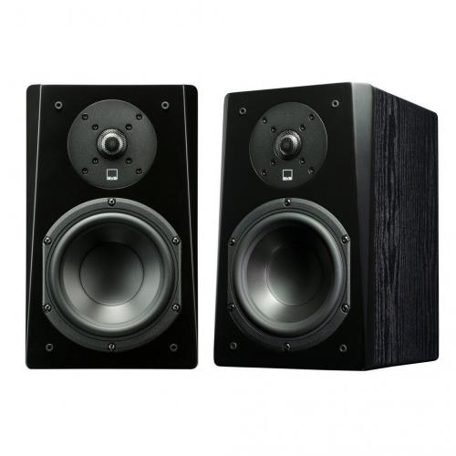 SVS: Prime Boekenplank Speakers - 2 stuks - Zwart