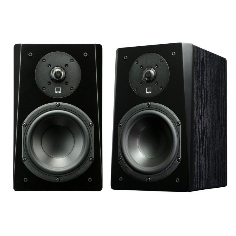 SVS: Prime Boekenplank Speakers - 2 stuks - Zwart