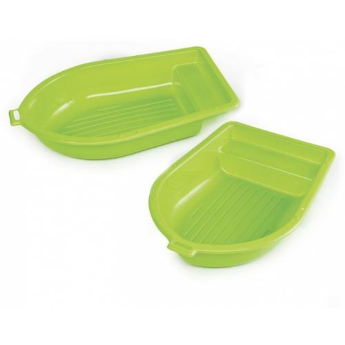 Paradiso Toys zandbak met deksel Boot 118 x 79 x 22 cm groen