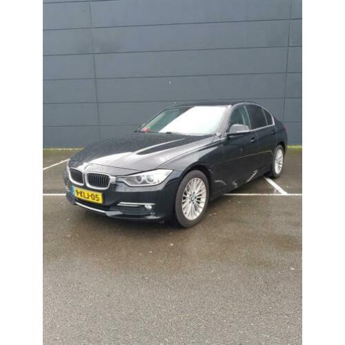 BMW 3-Serie 1.6 316I 2013 Zwart Luxury Line