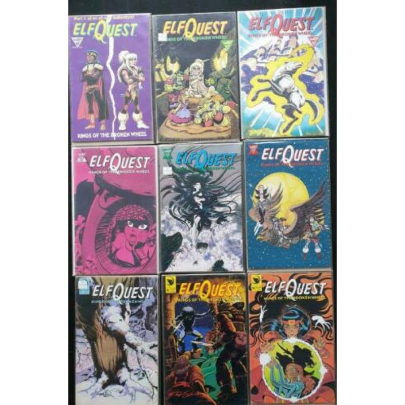 42 US Comics uit de serie ELFQUEST (Engelstalig)