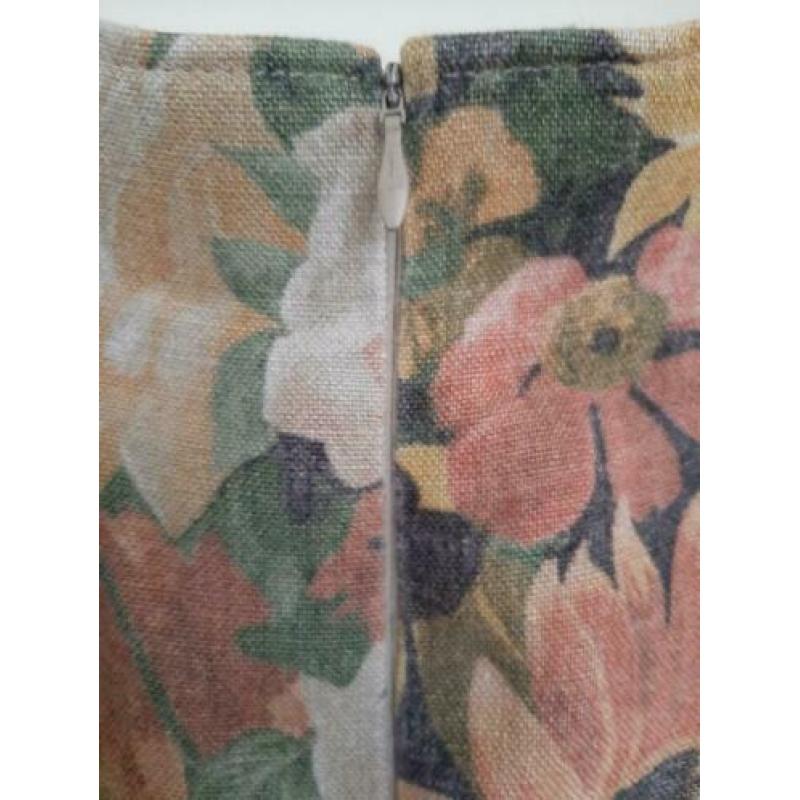 Bloemen rok vintage maat 40/38