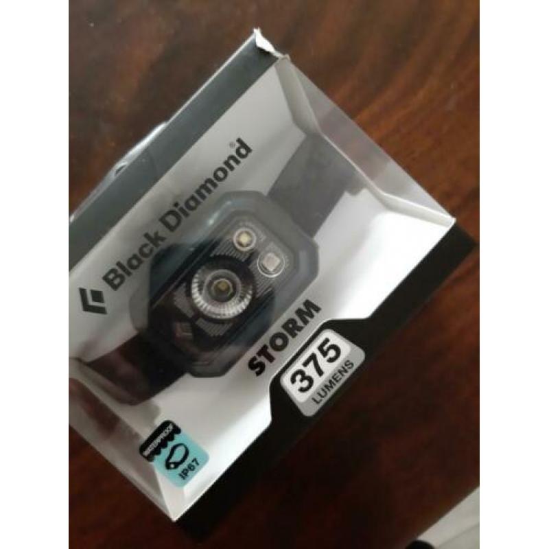 Hoofdlamp Black diamond storm 375 lumens