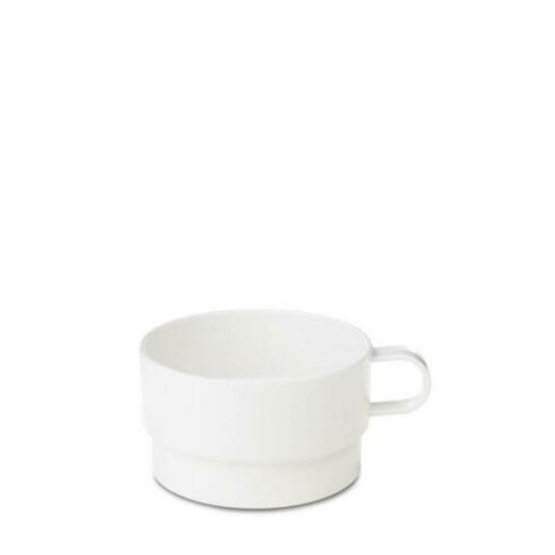 Mepal servies wit kunststof beker, borden