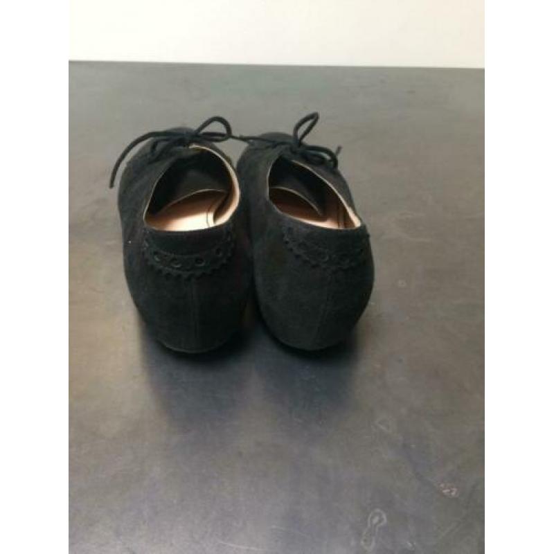 Guglielmo Rotta zwarte suède brogues 39