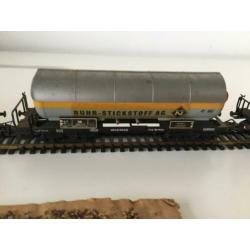 Fleischmann - 4 tankwagens, 2 kolenwagens, 4 overige wagons