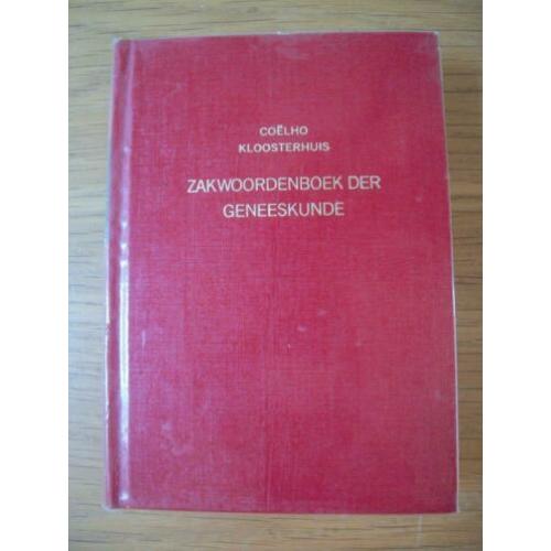 Zakwoordenboek der Geneeskunde - Coelho Kloosterhuis