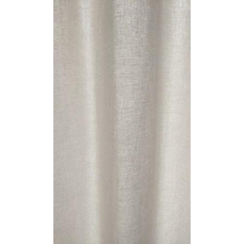 Witte katoenen gordijnen 6 stuks 185 b x 248 h