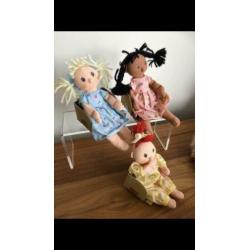 Zaph popjes 17 cm 3 x nieuw