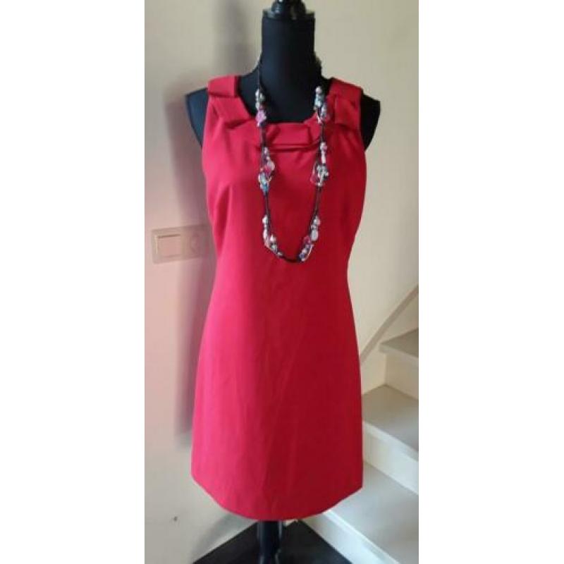 Prachtige rood rode Steps jurk mt 38