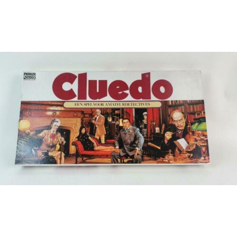 Cluedo, vintage bordspel Parker 1987, mooie staat. 8C3