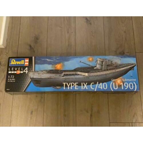 Revell German Submarine Type IX C40 U190 in 1:72 05133 NIEUW