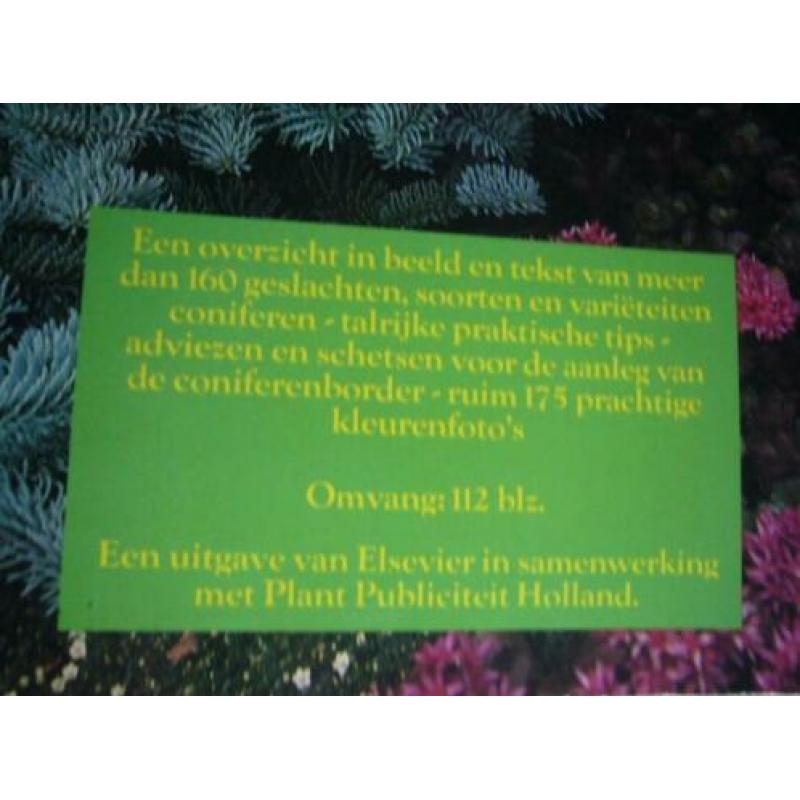 3 tuinboeken van Elsevier o.a. sierheesters en vaste planten
