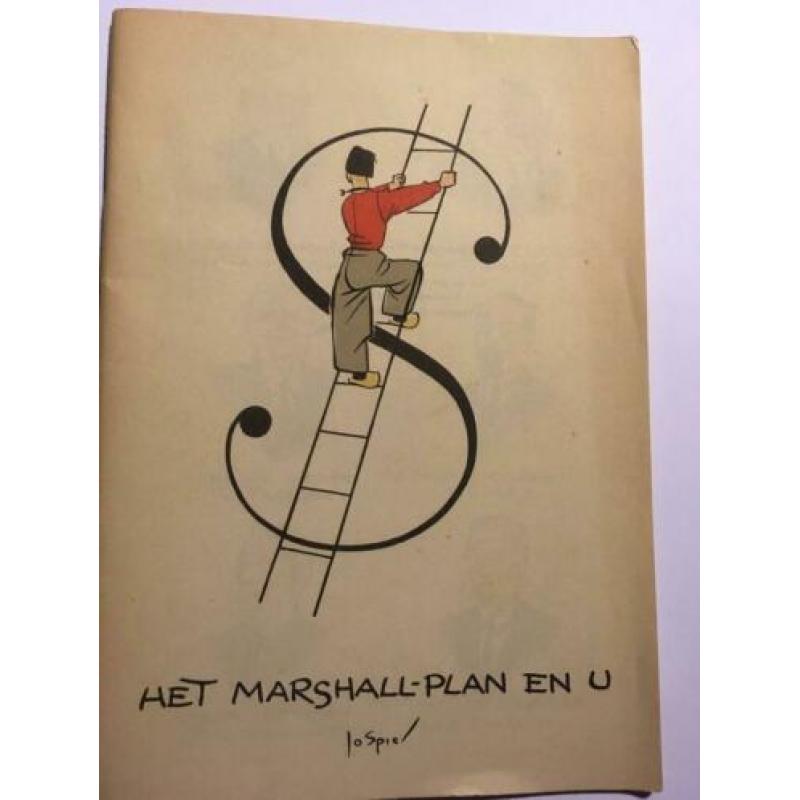 Strip uit 1950: Het Marshallplan en u.