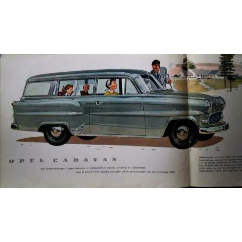 Oldtimer OPEL Olympia Caravan - 1955 autofolder