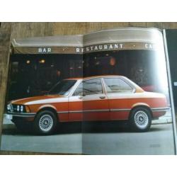 BMW 3 serie e21 prachtige folder met kleur folder beide 1978