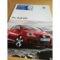 2005 Volkswagen golf 5 GTI folder IZGST óók kleuren golf GTI
