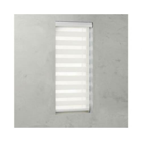Duo Rolgordijn Cassette 90x175cm Sneeuw Wit Licht doorlatend