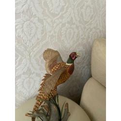 Prachtig exemplaar origineel porseleinen fazant