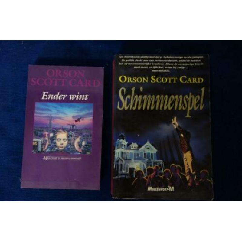 Uitgebreide verzameling Orson Scott Card boeken