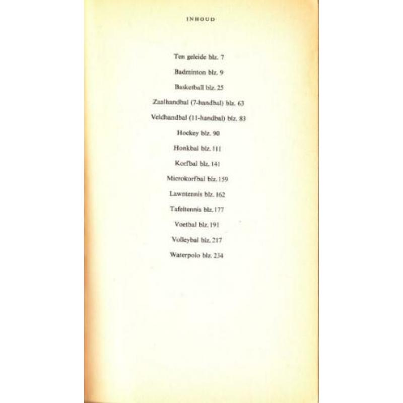 Balsporten Spelregels (Nic van de Burgt)