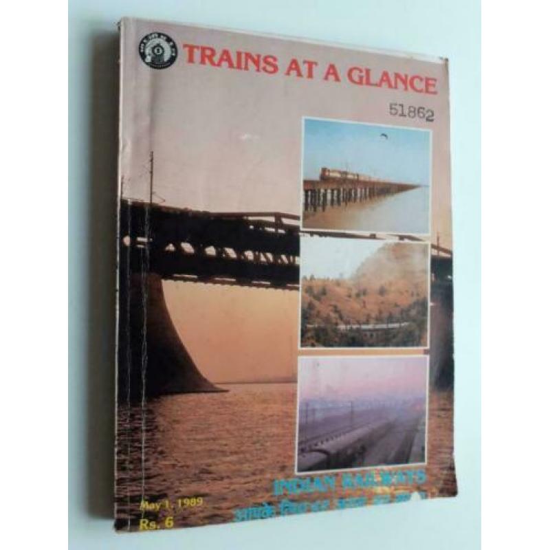 Indian Railways, Trains at a glance, 1989 dienstregeling