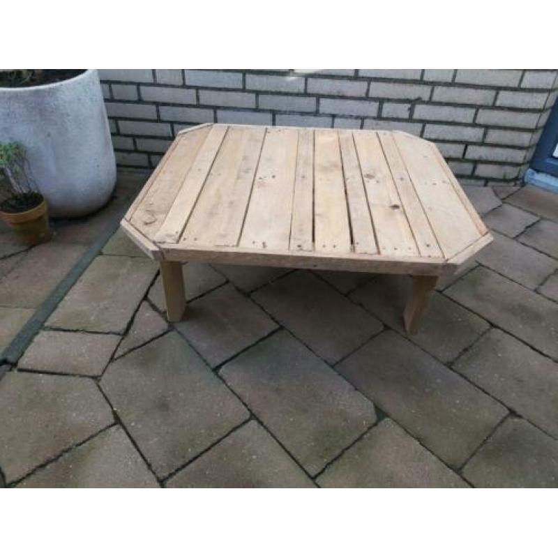 Leuke Lounge tafel nieuw gemaakt van pallethout