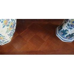 Teakhouten sidetable