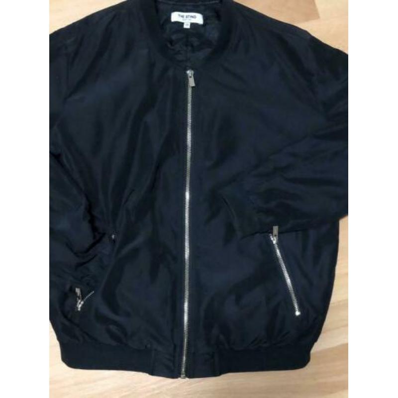 bomber jas mt xs zwart zgan. Zomer