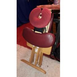 Stronglite professionele massagestoel Burgundy Red