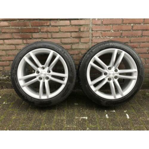4 x originele 19” Tesla velgen incl TPMS en Michelin banden