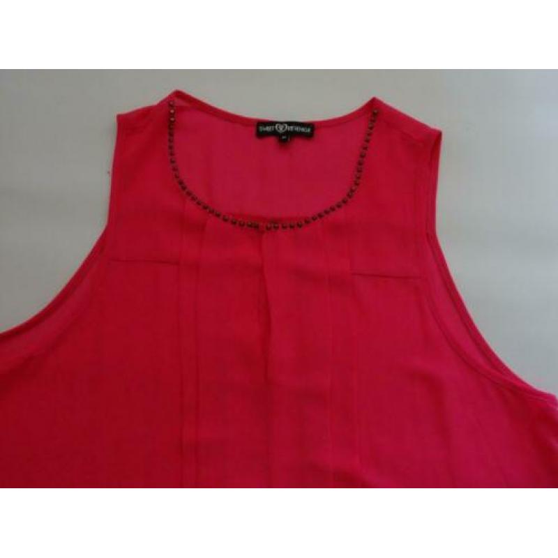 2 x ROZE top / blouse maat M in ~~nieuw~~ staat