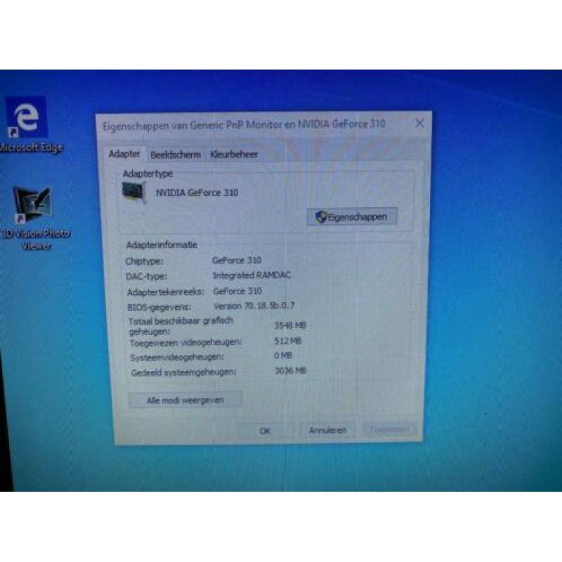 Hp prodesk 400 G1 Core i3-4130/6 gb/500gb windows 10 geforce
