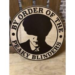 Peaky Blinders borden mancave