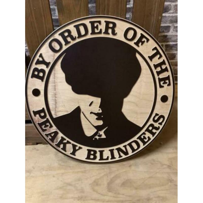 Peaky Blinders borden mancave