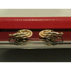14 karaat gouden oorbellen doorsnee 14.6mm nr127