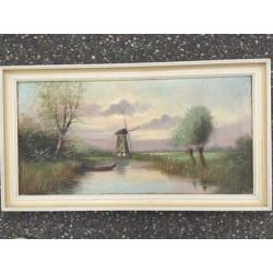Mooi landschapsschilderij van Travelli