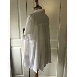NiEUW FRENCH CONNECTION WITTE BLOUSE MAAT S