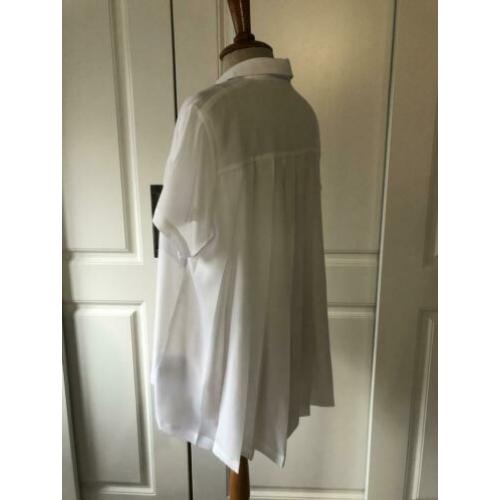 NiEUW FRENCH CONNECTION WITTE BLOUSE MAAT S