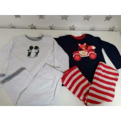 Pyjama maat 74-80 2x