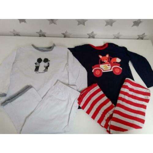 Pyjama maat 74-80 2x