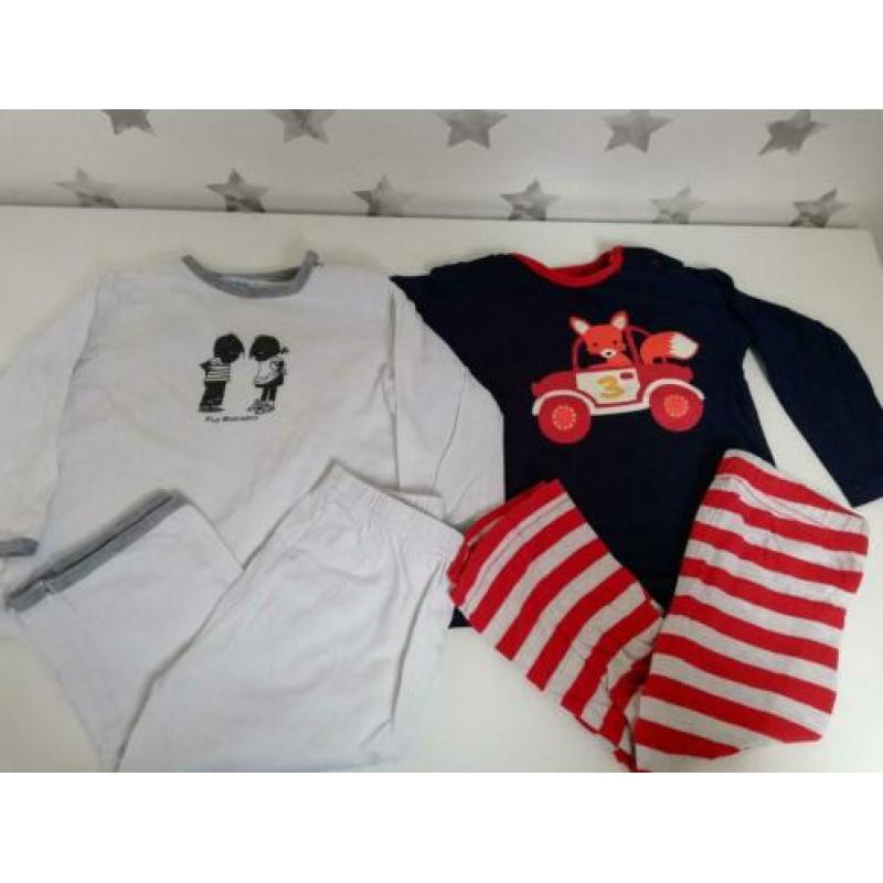 Pyjama maat 74-80 2x
