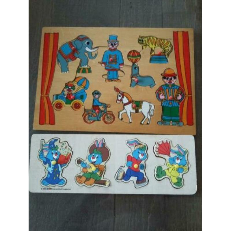 Houten puzzels