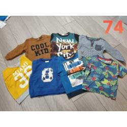 babykleding maat 74/80 (inclusief mooie merken)