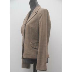 VANILIA geruite blazer / jasje maat 38