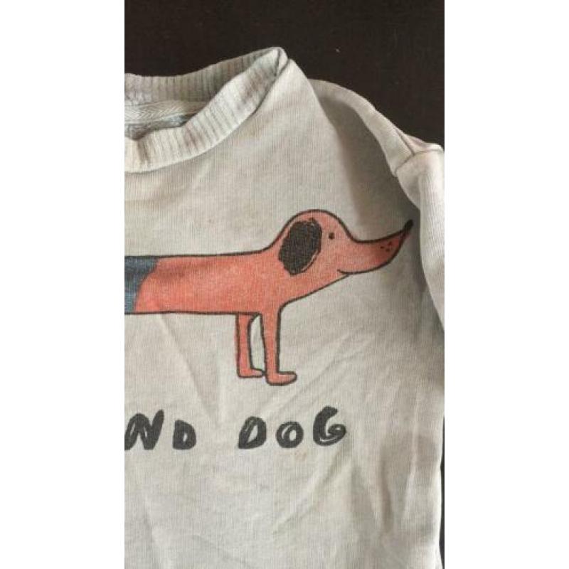 Bobo choses sweater cat and dog 80 12-18mnd