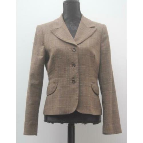 VANILIA geruite blazer / jasje maat 38