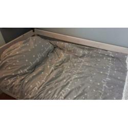 Flexa, mooi wit 1 persoons bed 90*200 met lades compleet