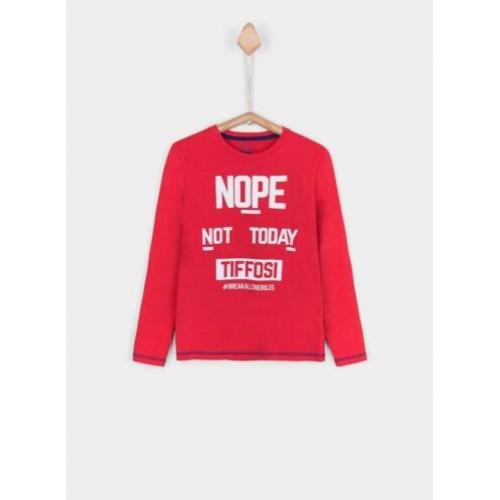 Nieuw Tiffosi shirt, longsleeve Araujo rood maat 128