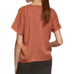 SELECTED FEMME roestkleurige Top met Studs maat 38 NIEUW